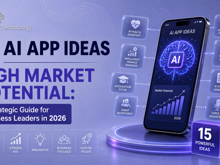 15 AI App Ideas with High Market Potential: A Strategic Guide for Business Leaders in 2026